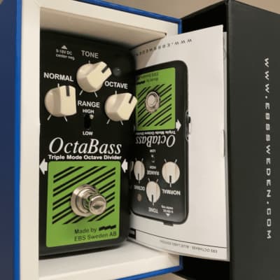 EBS OctaBass Blue Label 2023 - Black | Reverb