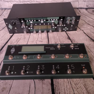 Kemper Amps Profiler Power Rack 600-Watt Guitar Modeling Amp with Remote  Controller Pedal