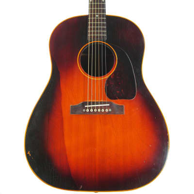 Gibson J-45 1955 - cool vintage workhorse with amazing sound - a true gem - check video! image 1