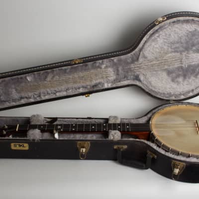Bart Reiter  Round Peak 5 String Banjo (2010), ser. #3350, black tolex hard shell case. image 10