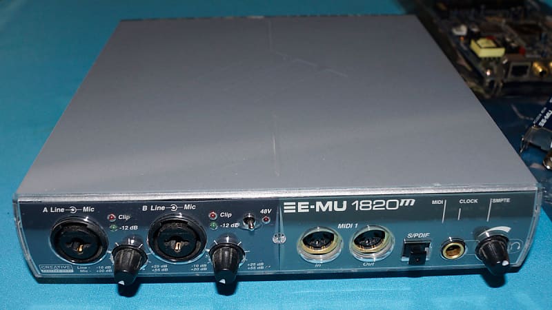 E-MU 1820m Creative PCI Professional Audio Interface System