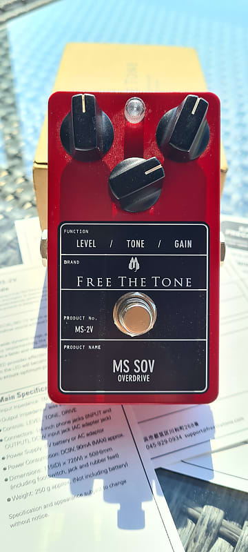 Free The Tone MS-2V MS SOV Overdrive