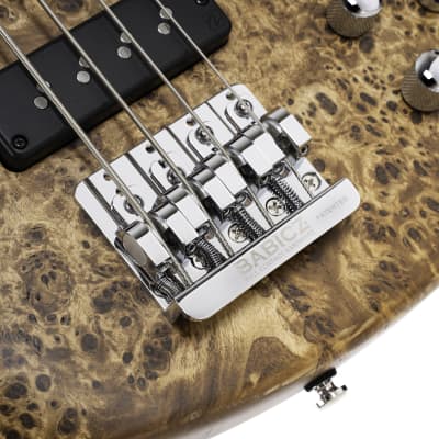 Cort GBMODERN4OPVN | GB Series Modern Bass Guitar, Open Pore Vintage Natural. New with Full Warranty! image 2