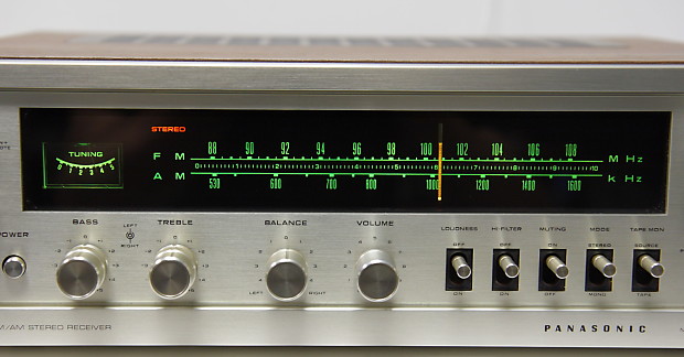 Technics SA-5500 ラジオチューナー □こんなビンテージはたまりませんよね！ I love vintage stuff