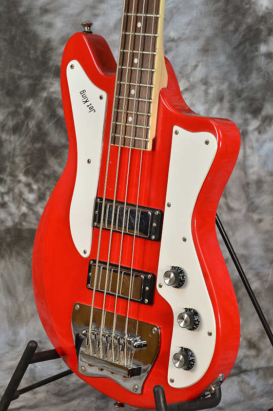 IBANEZ JTKB200 Jet King Bass Guitar - Rare Red Finish | Reverb