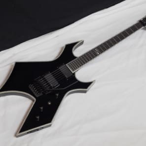 BC RICH NJ Deluxe Warlock electric GUITAR Black - Neck | Reverb