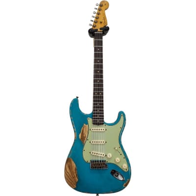 Fender Custom Shop 1963 Stratocaster Super Heavy Relic, Tao Turquoise image 2
