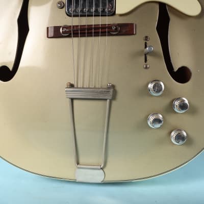 1950's-60's Silvertone Aristocrate Model 1365 Silver Electric Guitar image 7