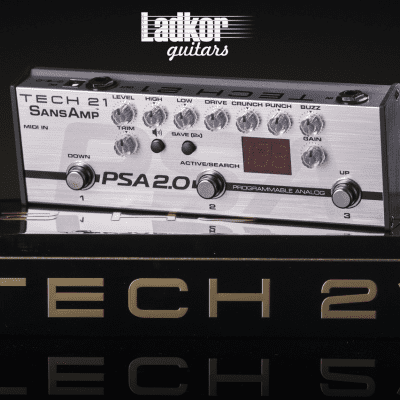 Tech 21 SansAmp PSA 2.0 Programmable Guitar Preamp | Reverb