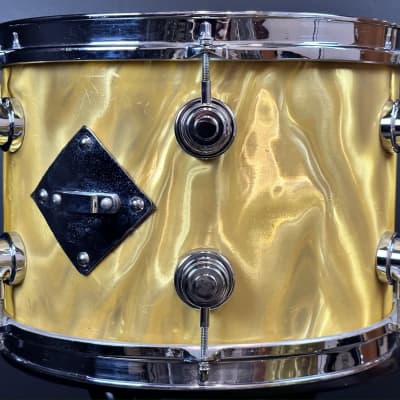 Camco 20/13/16" 1960's Oaklawn Era Drum Set - Gold Satin Flame image 14