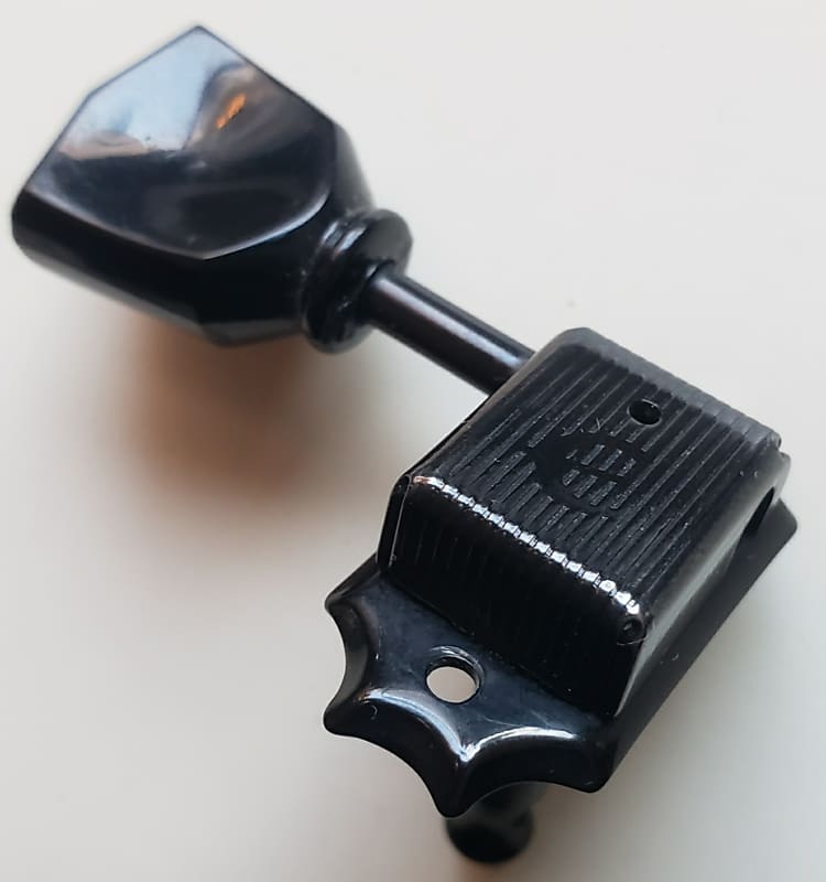Black Tulip Tuner Tuning Head From MIK Epiphone Les Paul 2001 Reverb