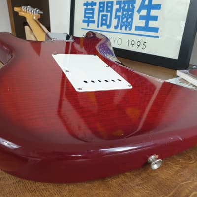 Fender ST 58 VM. MIJ, 'Order Made' '92 - Foto flame  red image 15