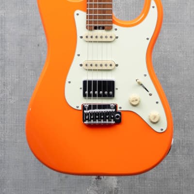 Used Schecter Nick Johnston Traditional HSS Atomic Orange for sale