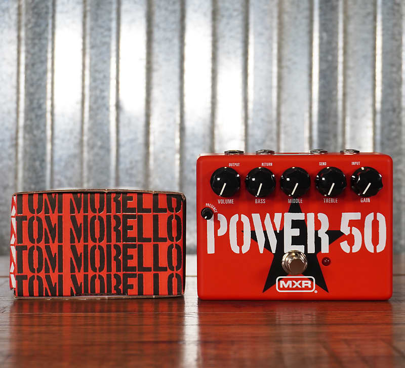 MXR TBM1 TOM MORELLO POWER 50 オーバードライブ MXR® TOM MORELLO POWER 50™ OVERDRIVE