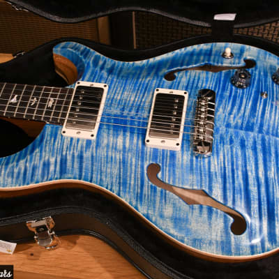 Mint Paul Reed Smith PRS Hollowbody II Piezo Faded Blue Jean image 10