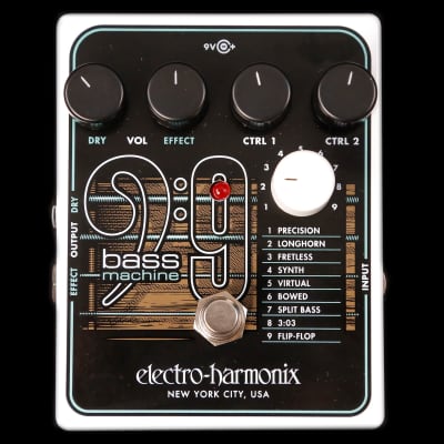Pédale basse machine pour guitare électrique Electro-Harmonix Bass9