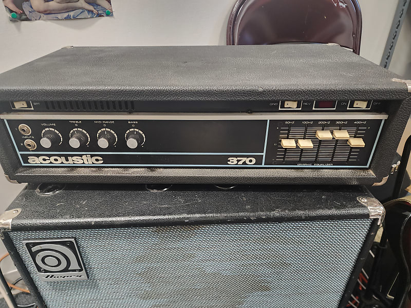 Acoustic 370 1970s Bass Amp Reverb