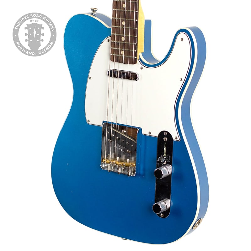 2020 Fender Custom Shop '63 NOS Custom Telecaster Nitro Lacquer Lake Placid  Blue