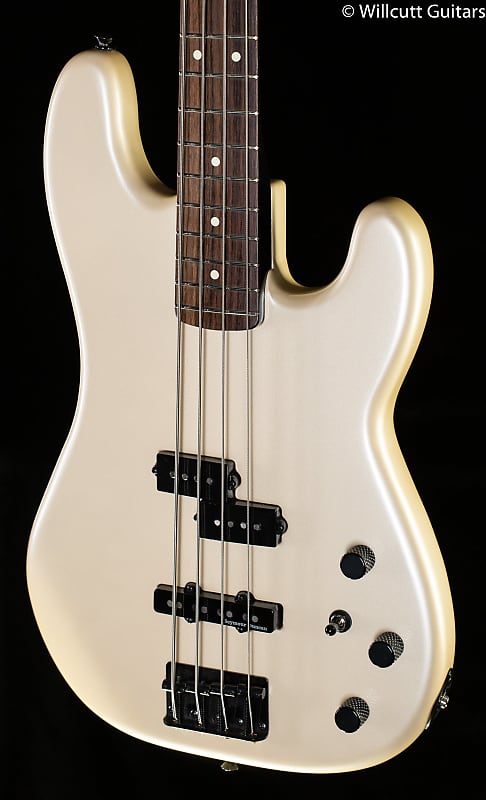 Fender Duff McKagan Precision Bass Rosewood Fingerboard Pearl White (148) Bass Guitar image 1