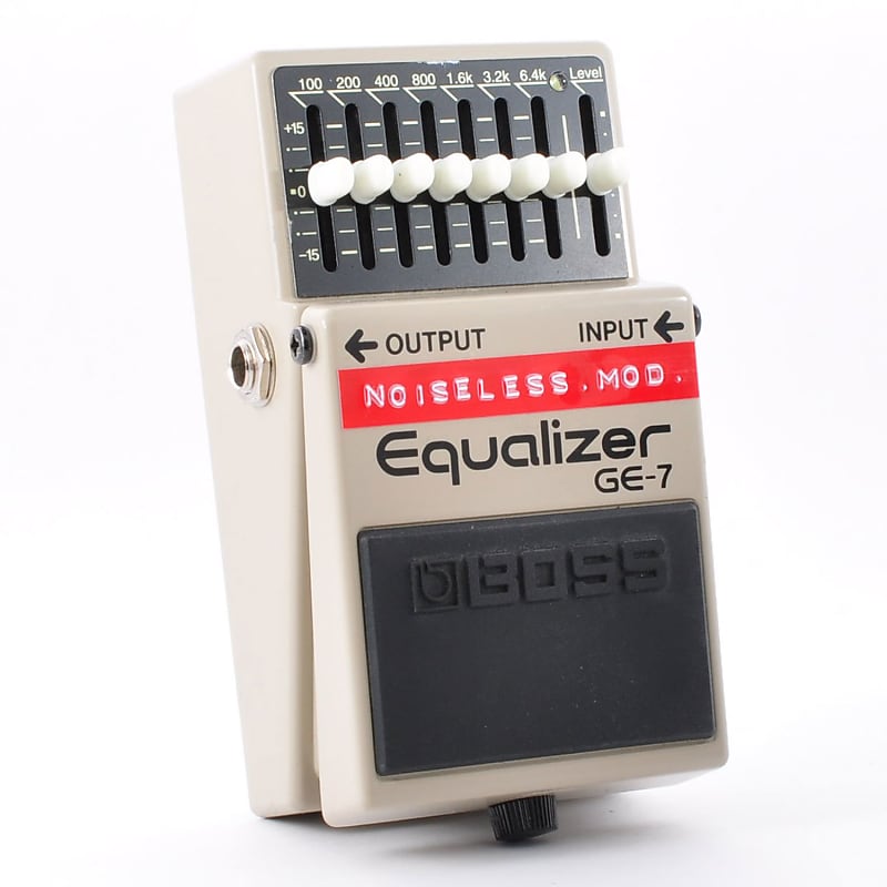 BOSS Equalizer GE-7 箱ナシ BOSS GE-7 Equalizer | Compact Graphic Equalizer Pedal