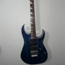 Ibanez RG4EX1 Quilted Maple Blue Transparent 2006