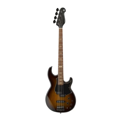 Yamaha BB734A 4-String Electric Bass Guitar (Dark Coffee Sunburst) image 1