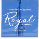 D'Addario Royal Soprano Saxophone Reeds - 2.5 (10-pack)