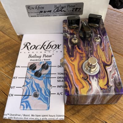 Hand Wired Boutique Rockbox Boiling Point Over Drive Pedal