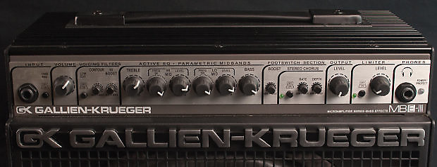 Gallien Krueger Gallien Krueger 150 MBE III Black | Reverb