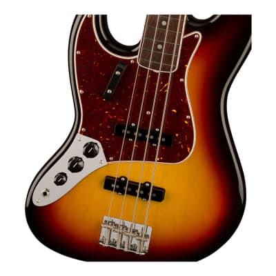 Fender American Vintage II 1966 Jazz Bass LH - 3-Color Sunburst w/ Rosewood FB image 4