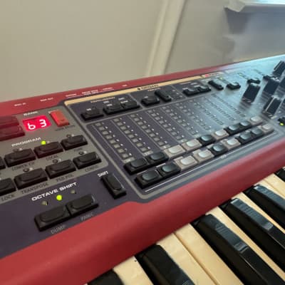 Nord Electro 2 SW61 Semi-Weighted 61-Key Digital Piano 2002 - 2009 - Red image 3