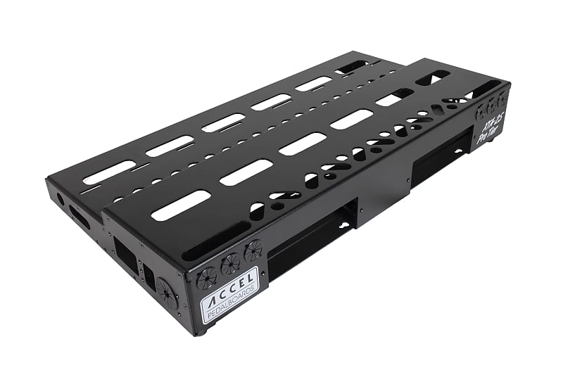 Accel XTA25 Pro Tier Pedal Board with Dual Open Power Supply Bays