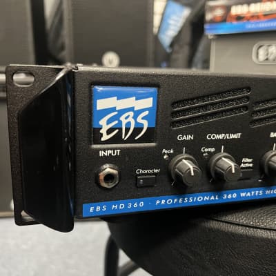 EBS HD360 30th Anniversary Edition Solid State Bass Amplifier Head - Black. Excellent condition! image 2
