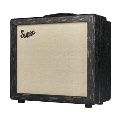 Supro Royale 1932r 1x12 50W Guitar Tube Combo Amp, Black Scandia, Variable Power Amp VERSATILE!, Mint image 13