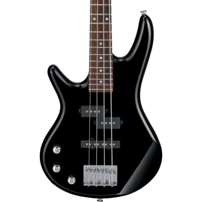 Ibanez GSRM20 Mikro Left Handed 4-String Bass - Black image 1