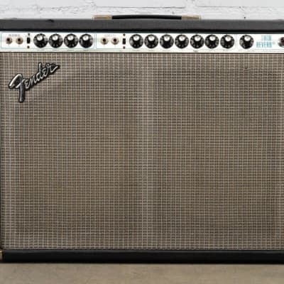 1975 Fender Twin Reverb 2-Channel Guitar Combo Amplifier #51583 image 2