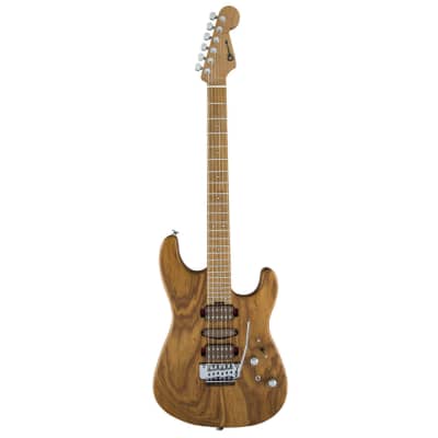 Used Charvel Guthrie Govan HSH Signature Guitar - Caramelized Ash Natural image 2