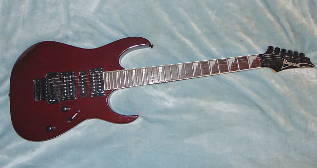 Ibanez RG270DX -Guitars4cancer- 2001 Raspberry Red, Bound