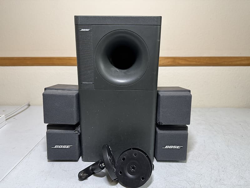 Bose AM-500 Acoustimass Speaker System Subwoofer Sub Surround Satellite Audio image 1