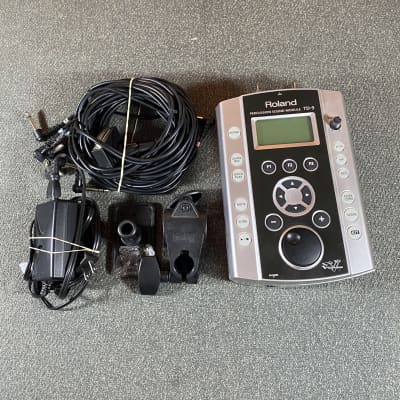 Roland TD9 V2.0 Upgraded Vdrums Module with Cables + Power Supply Electronic Drums Vdrums TD-9