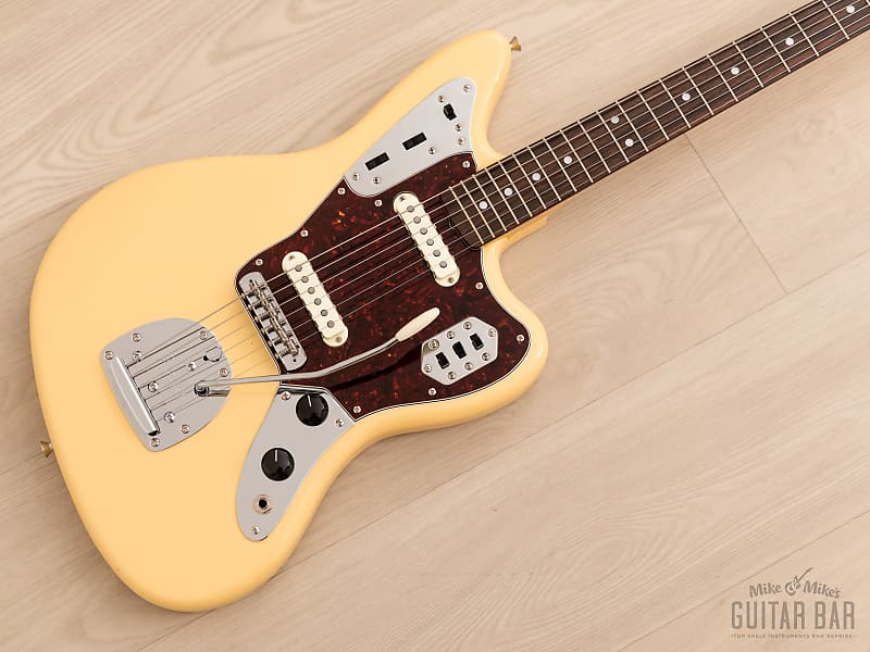 2023 Fender Traditional II 60s Jaguar FSR Offset Guitar Olympic White w/ Headstock, Japan MIJ image 1