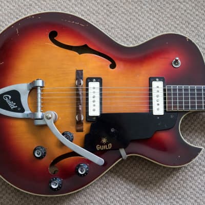 Guild T-100D 1965, Slim Jim, Mickey Mouse Single Coils