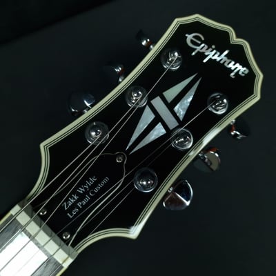 Epiphone Zakk Wylde Les Paul Custom Buzzsaw 2005 Made in Korea EMG HZ Black Label Society guitar + Hardcase image 5