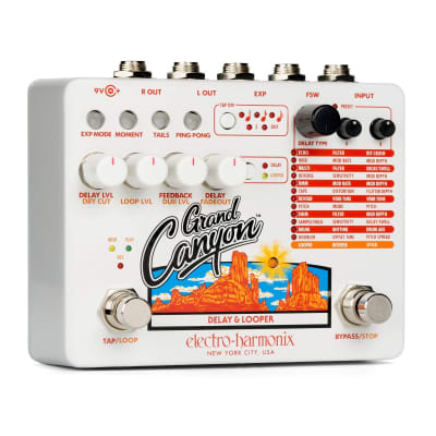 New Electro-Harmonix EHX Grand Canyon Delay and Looper Guitar Pedal! image 8
