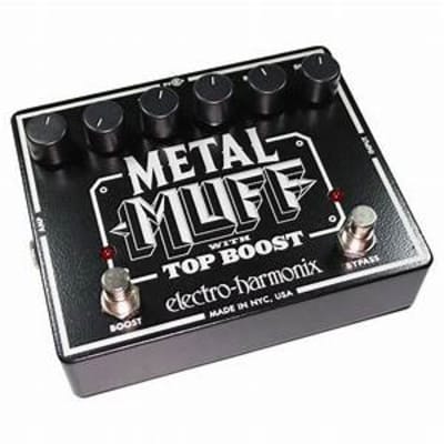 Electro-Harmonix Metal Muff Distortion with Top Boost