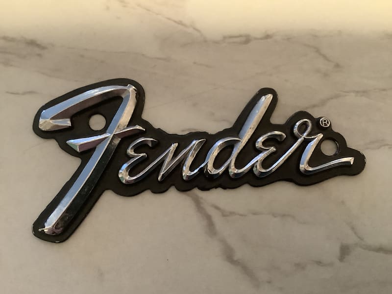 Fender Amp Speaker Cabinet Guitar Bass Case EMBLEM Logo Batch | Reverb