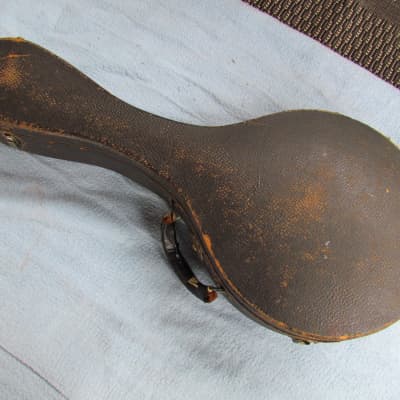 1919 Gibson A Model Mandolin With Original Hardshell Case Player Condition Gibson A Model Mandolin Original Finish image 10