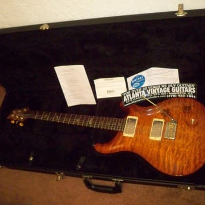 2003 PRS Custom 22 Brazilian Model Limited Edition Quilt 10 Top 8.6 Pounds Wide Fat Neck Dragon Pick Ups for sale