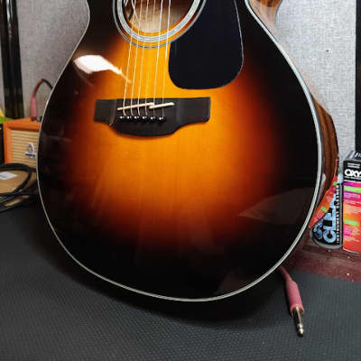 Takamine GF30CE BSB G30 Series FXC Concert Cutaway Acoustic/Electric Guitar 2010s - Gloss Brown Sunburst image 2