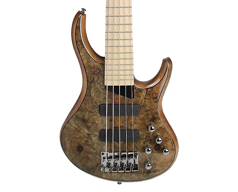 MTD Kingston ZX5 5-String Bass Guitar w/Maple FB - Trans Mocha - Open Box image 1